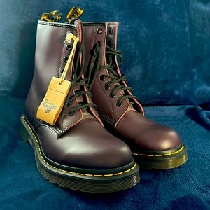 Purple Dr. Martens 1460 Women’s Leather Boots